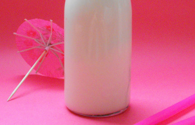 Pasteurizar leche de cabra pasteurizada en casa {Delissin.com}